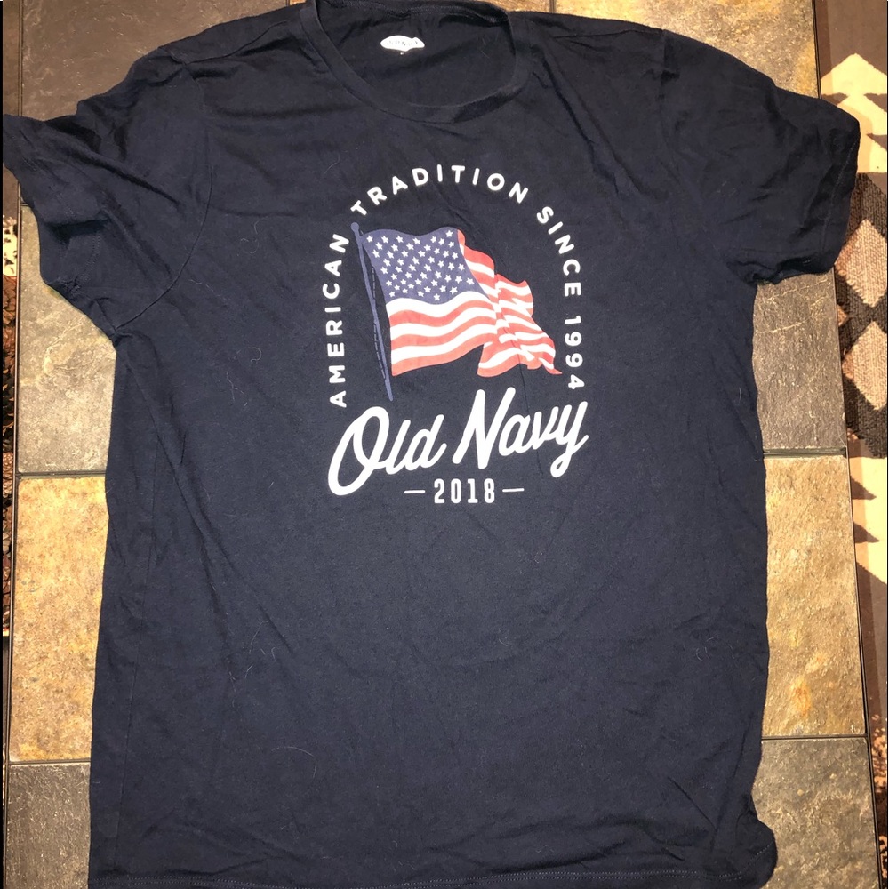 American Flag Old Navy T-Shirt